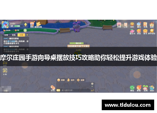 摩尔庄园手游向导桌摆放技巧攻略助你轻松提升游戏体验